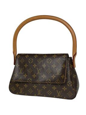 Louis Vuitton Mini Looping Shoulder Bag Oneshoulder Monogram Brown